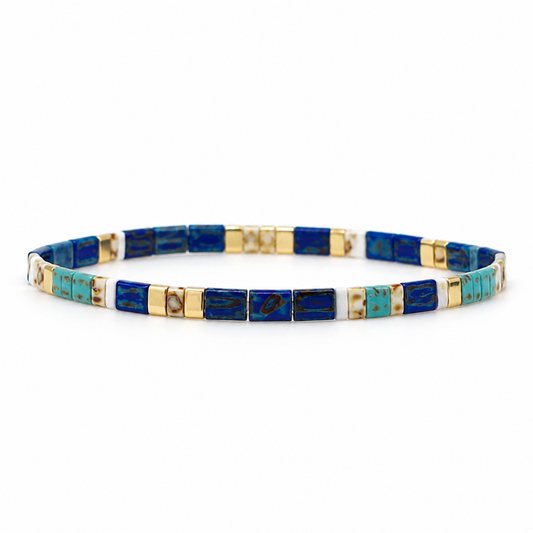 Aegean Tile-Perlenarmband