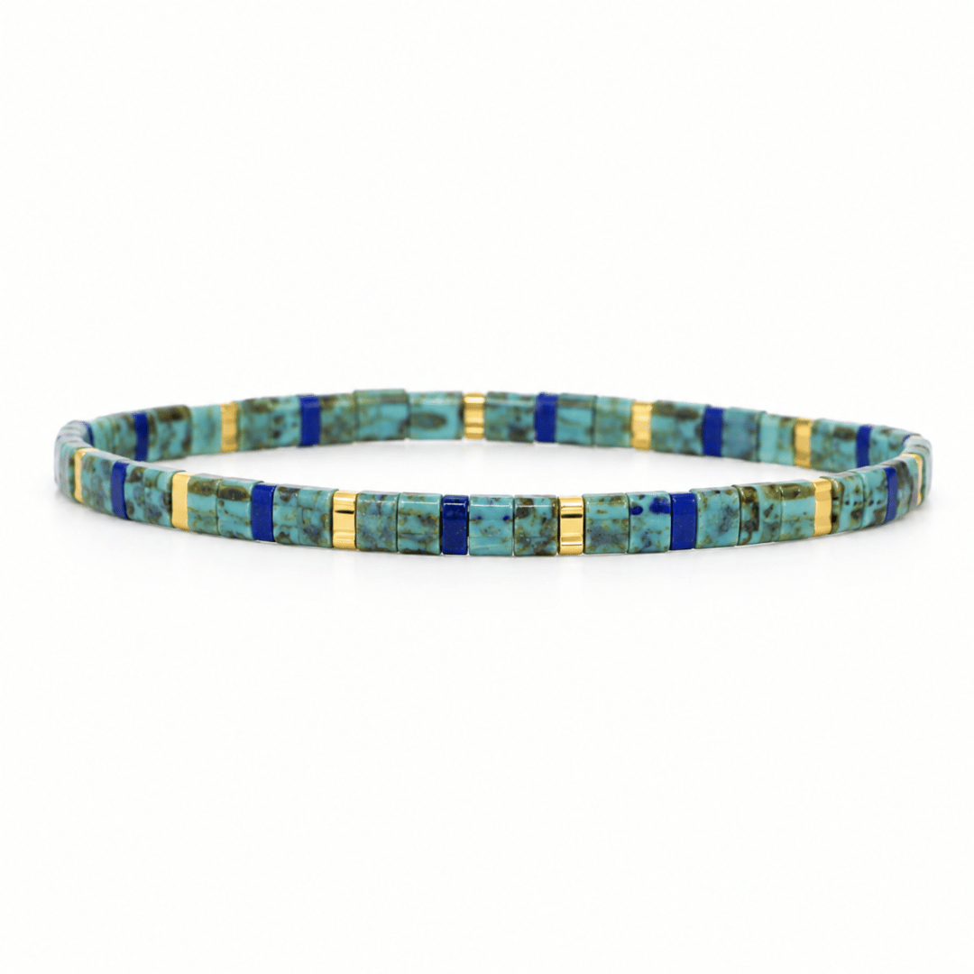 Azura Tile-Perlenarmband