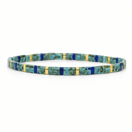 Azura Tile-Perlenarmband