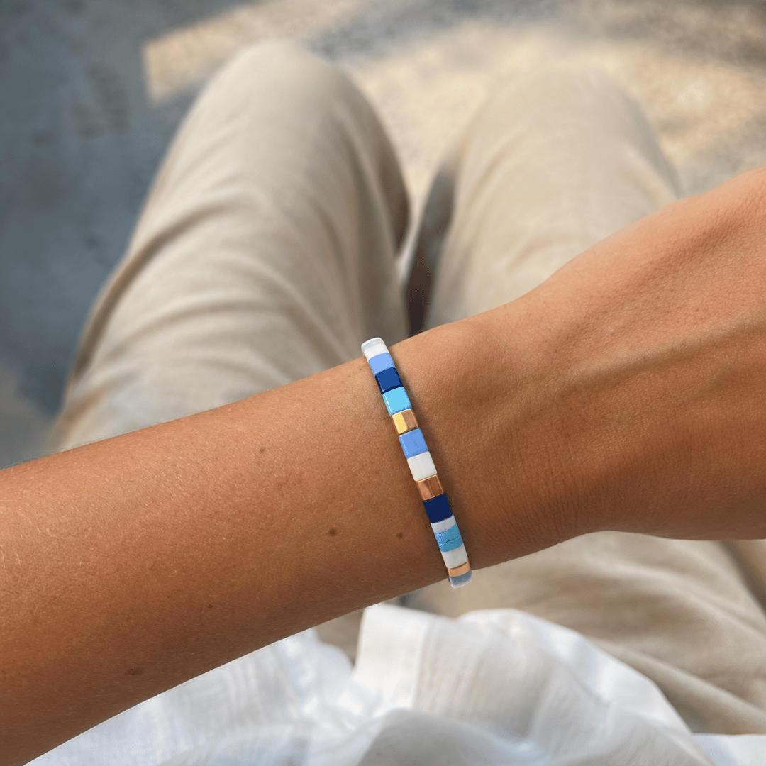 Breeze Tile-Perlenarmband