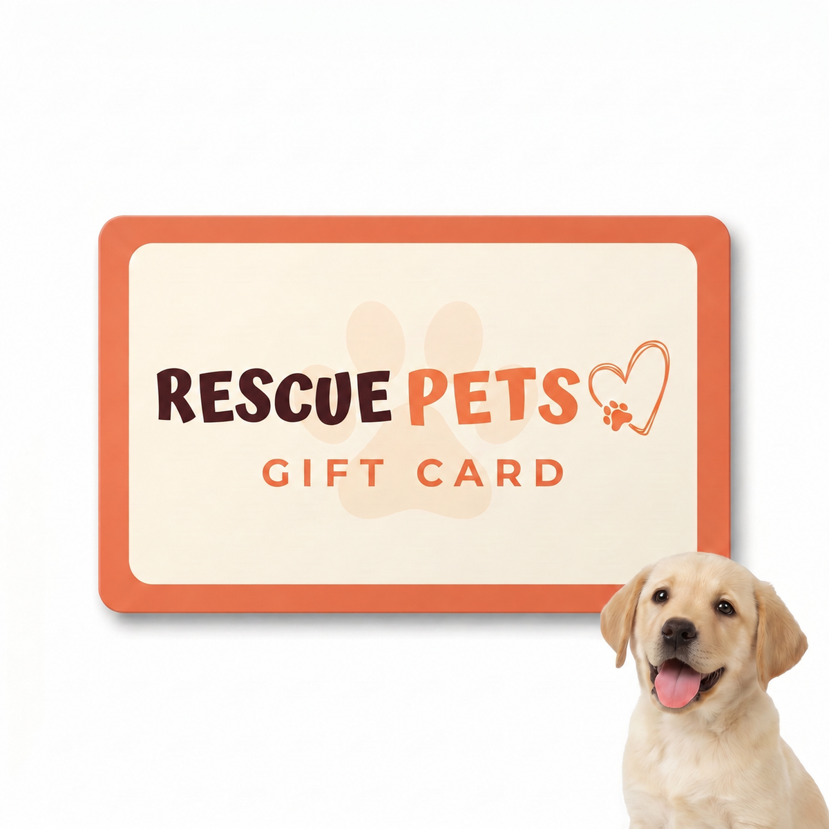Rescue Pets Geschenkgutschein