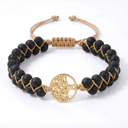 Ebony Lebensbaum-Armband