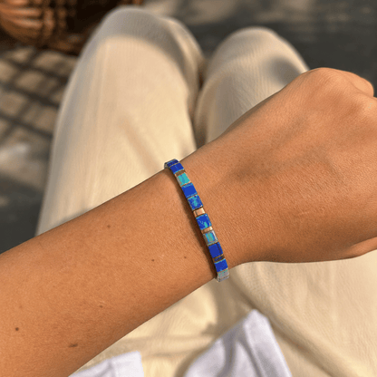 Marina Tile-Perlenarmband