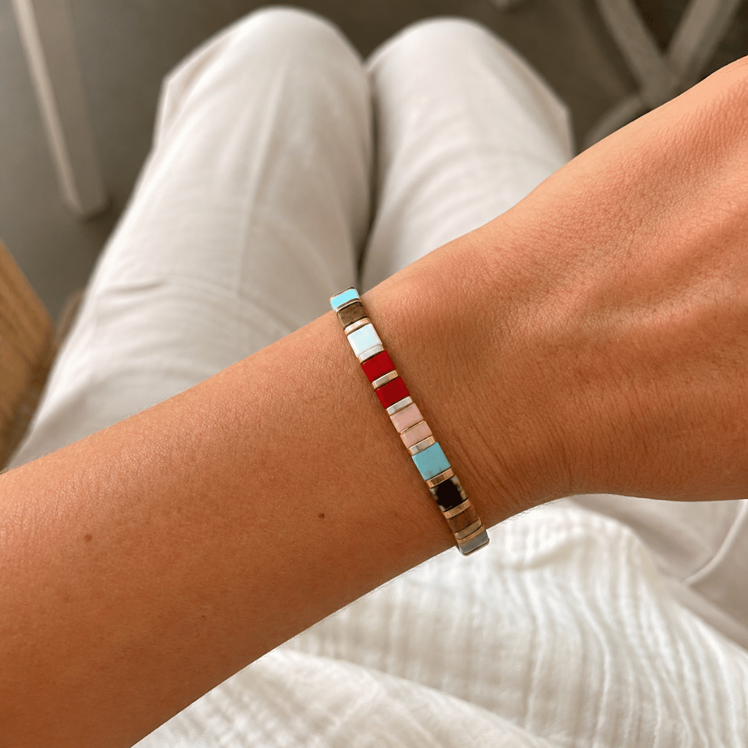Melora Tile-Perlenarmband