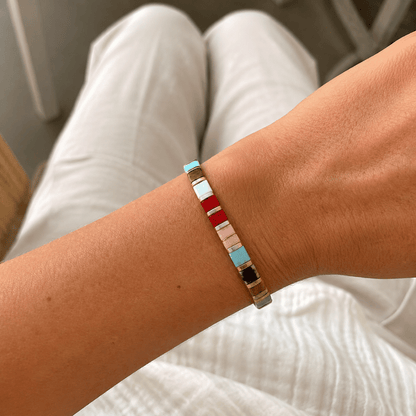 Melora Tile-Perlenarmband