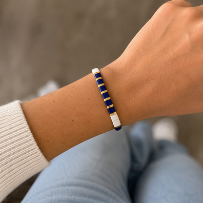 Nautical Tile-Perlenarmband