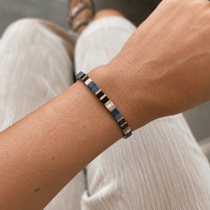 Noctura Tile-Perlenarmband