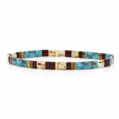Oasis Tile-Perlenarmband