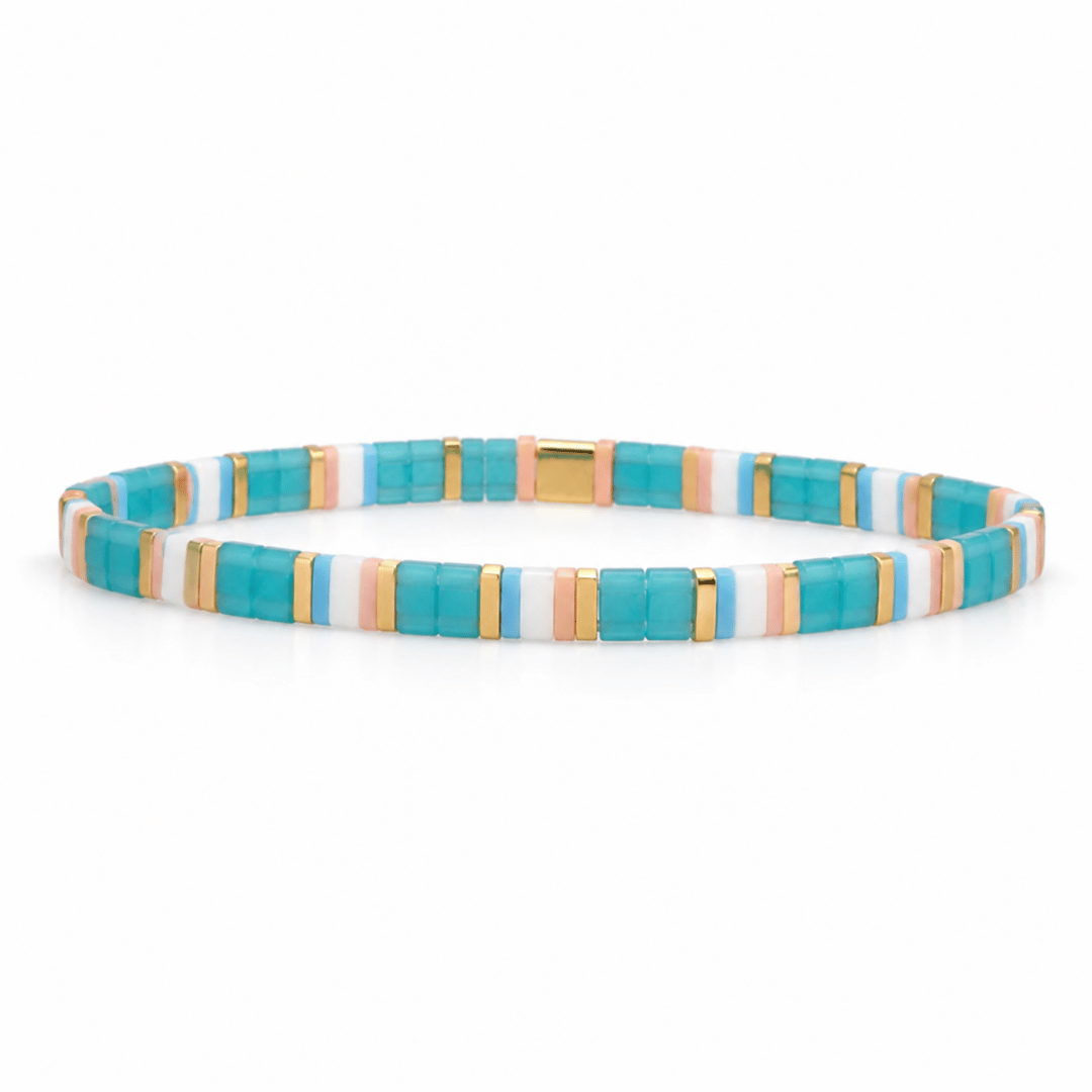 Seashore Tile-Perlenarmband